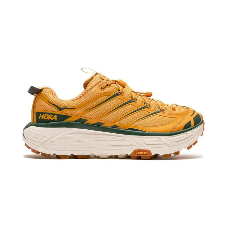 Hoka One Mafate Three2 Golden Yellow Eggnog (1141572-GLW)