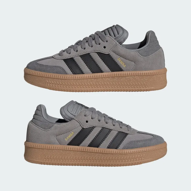 Adidas Samba XLG GS “Grey Three Core Black Gum” (JR1635)