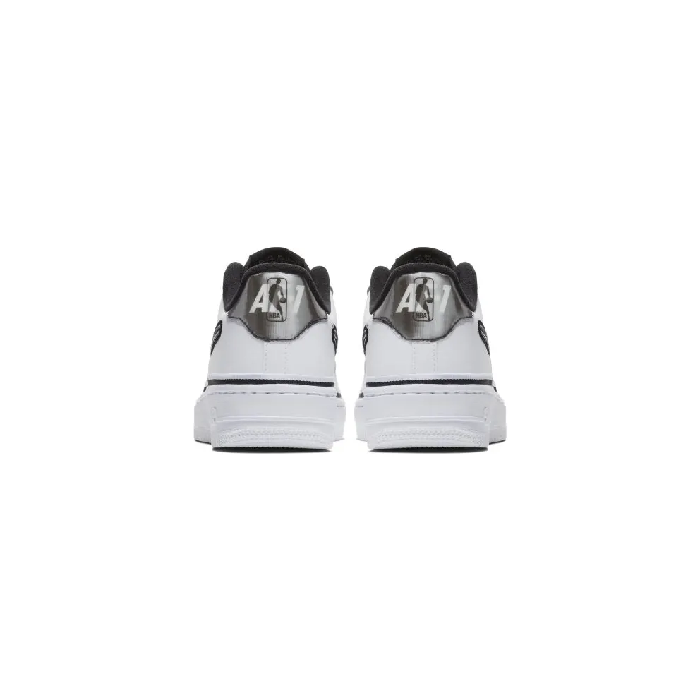 Nike Air Force 1 Low NBA White Black (GS) White/White-Black (AR0734-100)