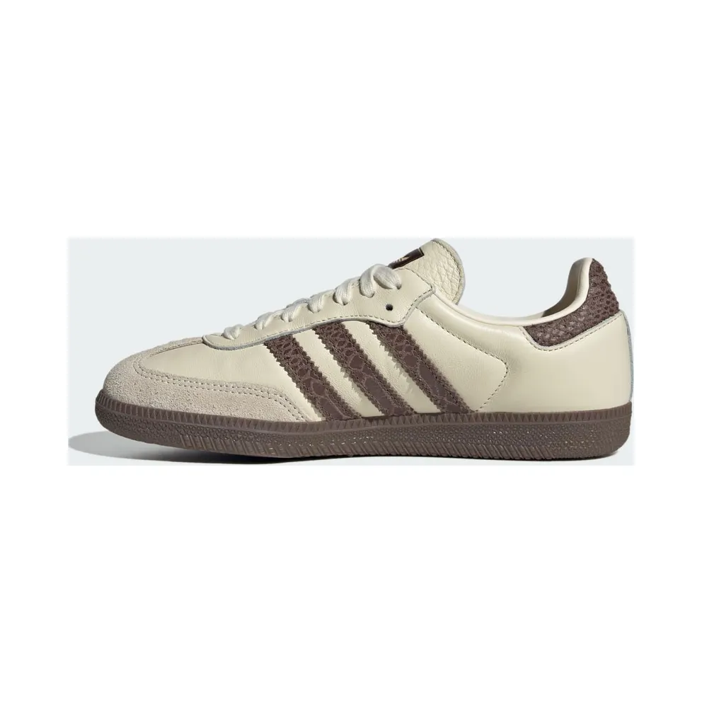 Adidas SAMBA OG Shoes Cream White / Earth Strata / Maroon (IH3980)