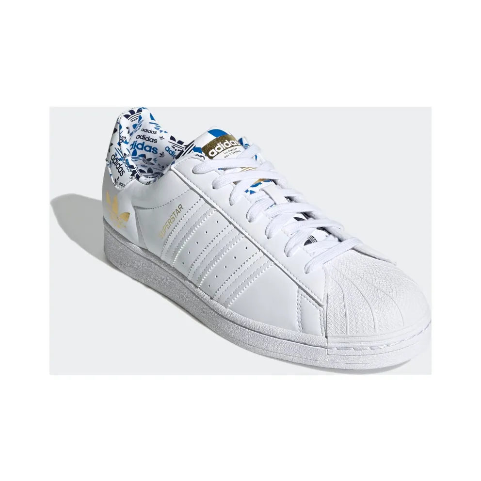 adidas Superstar Cloud White / Cloud White / Gold Metallic (H00186)