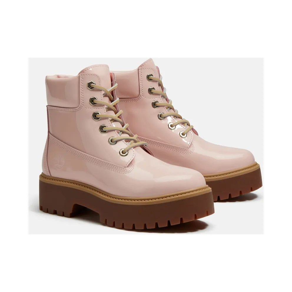 Timberland 6 Inch Lace Up Pink (TB0A2H3C-A5H)