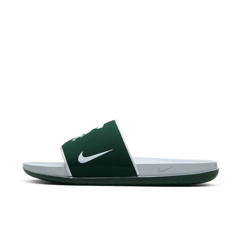 Nike College Offcourt Michigan State Particle Grey/Grey Fog-White-Metallic Silver (CZ9677-001)