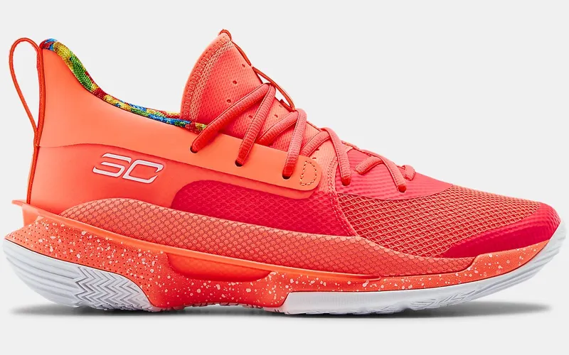 Under Armour Curry 7 Sour Patch Kids Peach Peach/White (3021258-603)
