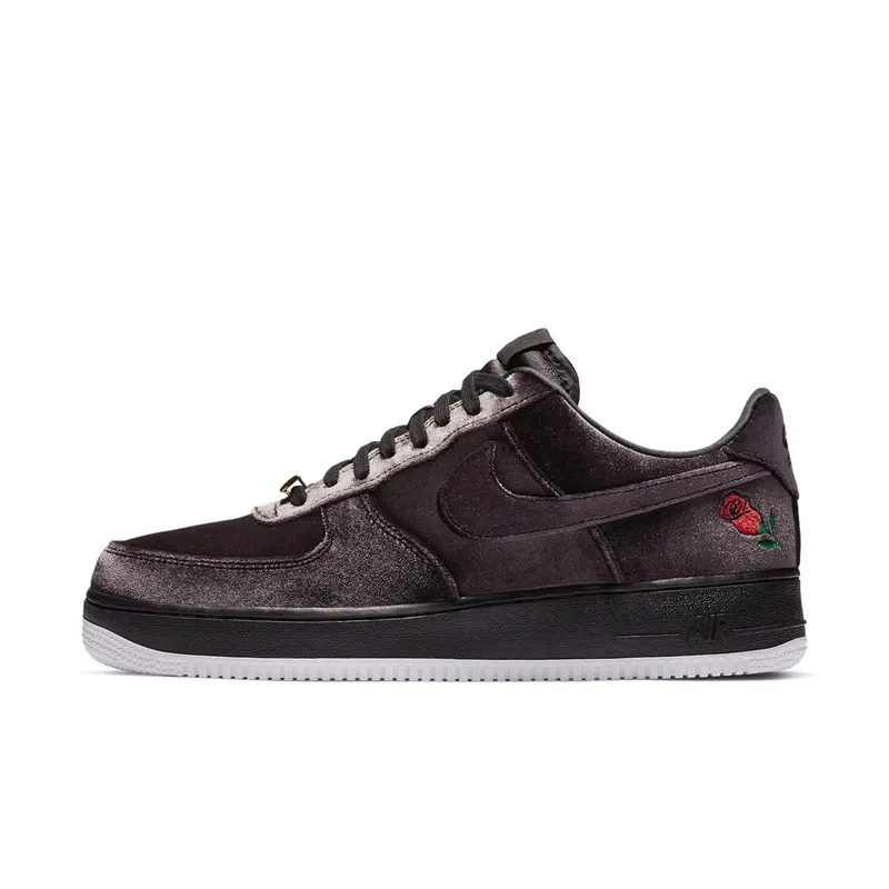 Nike Air Force 1 Low Rose Velvet Black/Black-White (AH8462-003)
