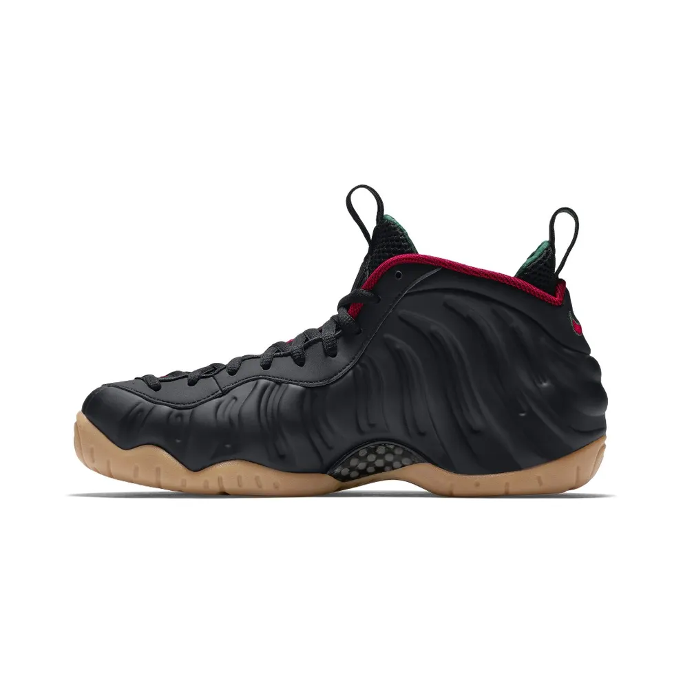 Nike Air Foamposite Pro Gucci Black/Gorge Green-Metallic Gold-Gym Red (624041-004)