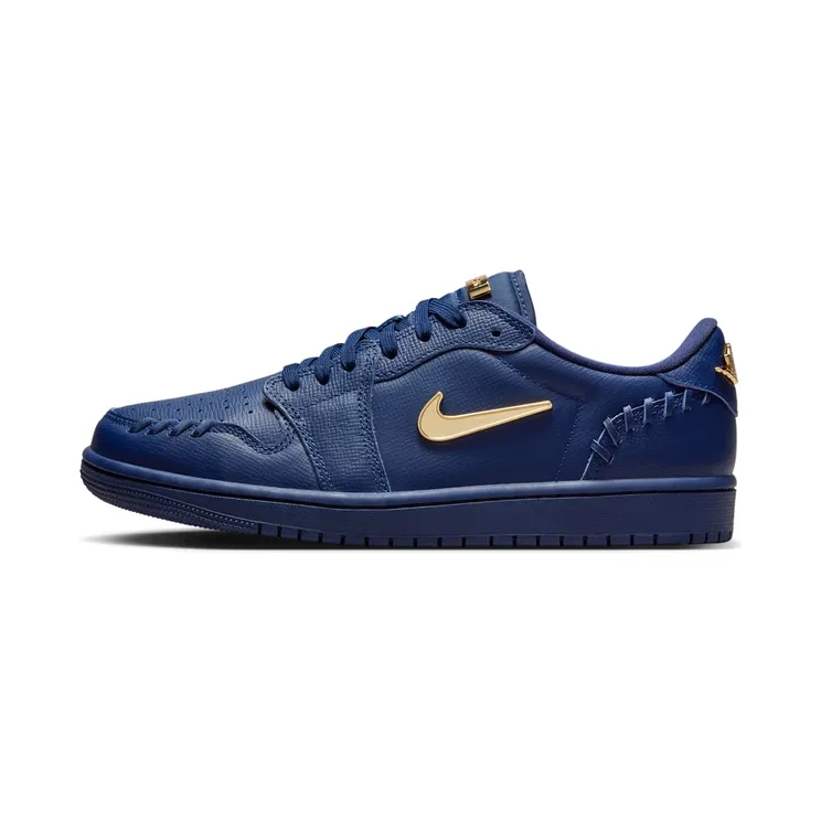 Jordan 1 Low Method of Make “Midnight Navy / Metallic Gold” (FN5032-400)