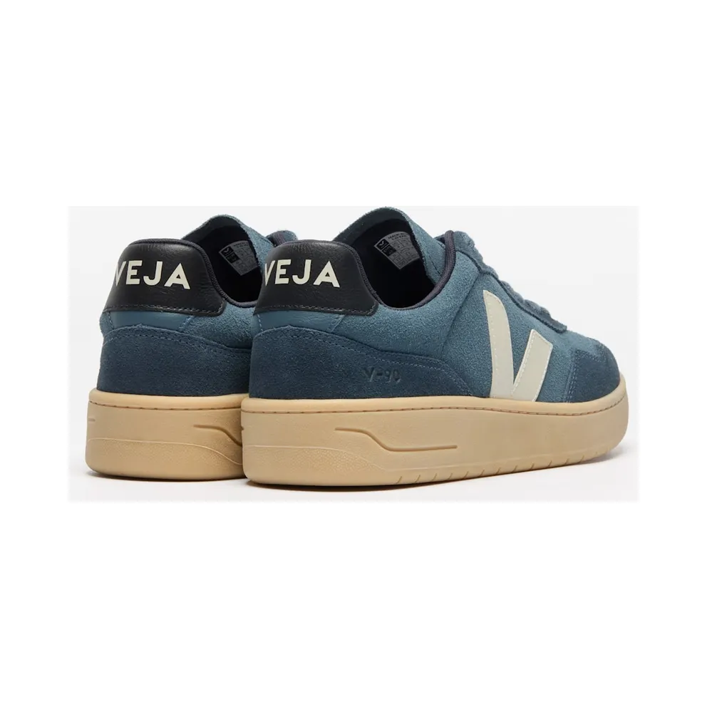VEJA V-90 aus Wildleder – Blue (VD0303848)