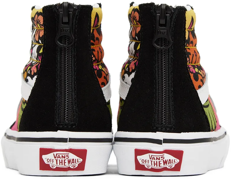 Vans Kids Black Sk8-Hi Zip Little Kids (VN0A5ELFBLK)
