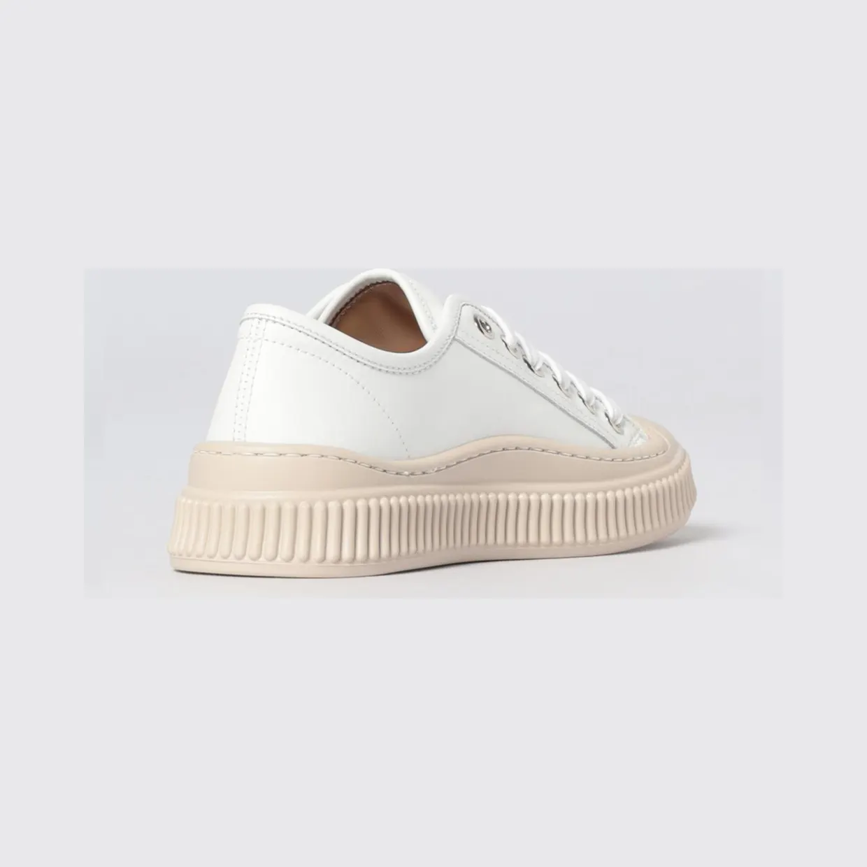 Marni Leather Sneakers White (823481) (2)