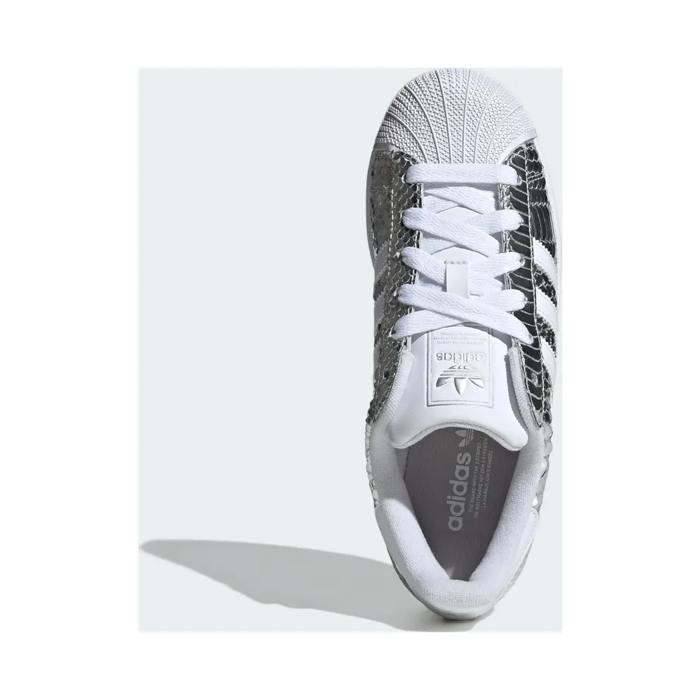Adidas SUPERSTAR II Shoes Silver Metallic / Cloud White / Grey Two (KH9020)