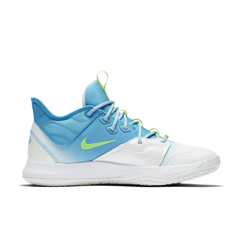 Nike PG 3 Lure Platinum Tint/Platinum Tint-Light Current Blue-Lime Blast (AO2607-005)