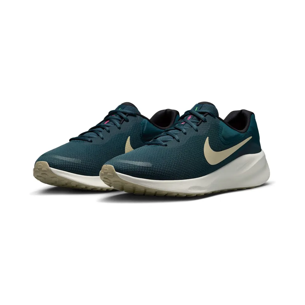 Nike Revolution 7 Armory Navy Green Strike Hyper Pink Desert Khaki (FB2207-407)