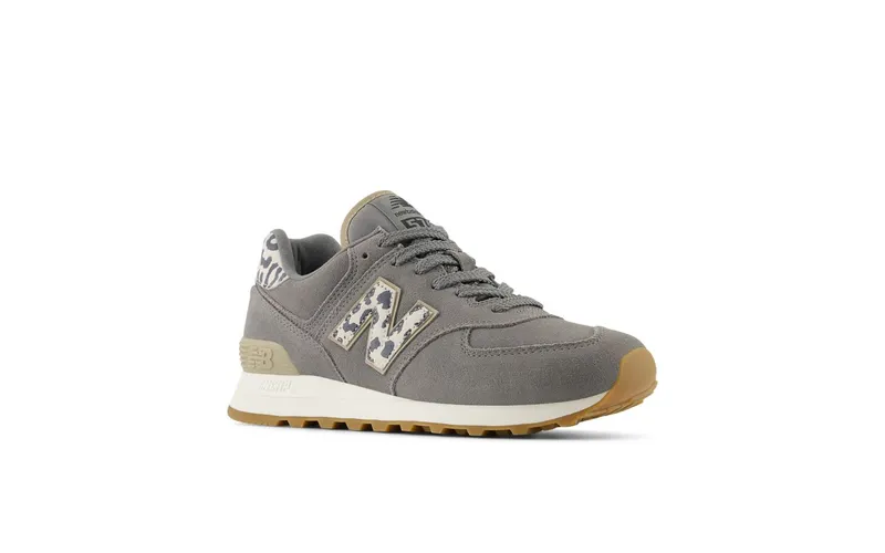 New Balance 574 Harbor Grey Leopard (WL574IJ2)