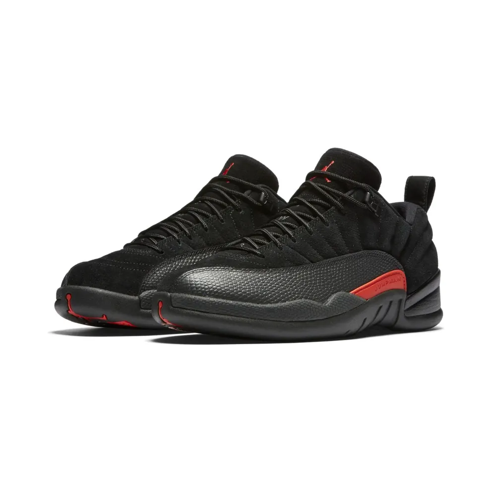 Jordan 12 Retro Low Max Orange Black/Max Orange-Anthracite-Metallic Silver (308317-003)