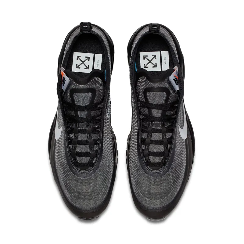 Nike Air Max 97 Off-White Black Black/Cone-Black-White (AJ4585-001)