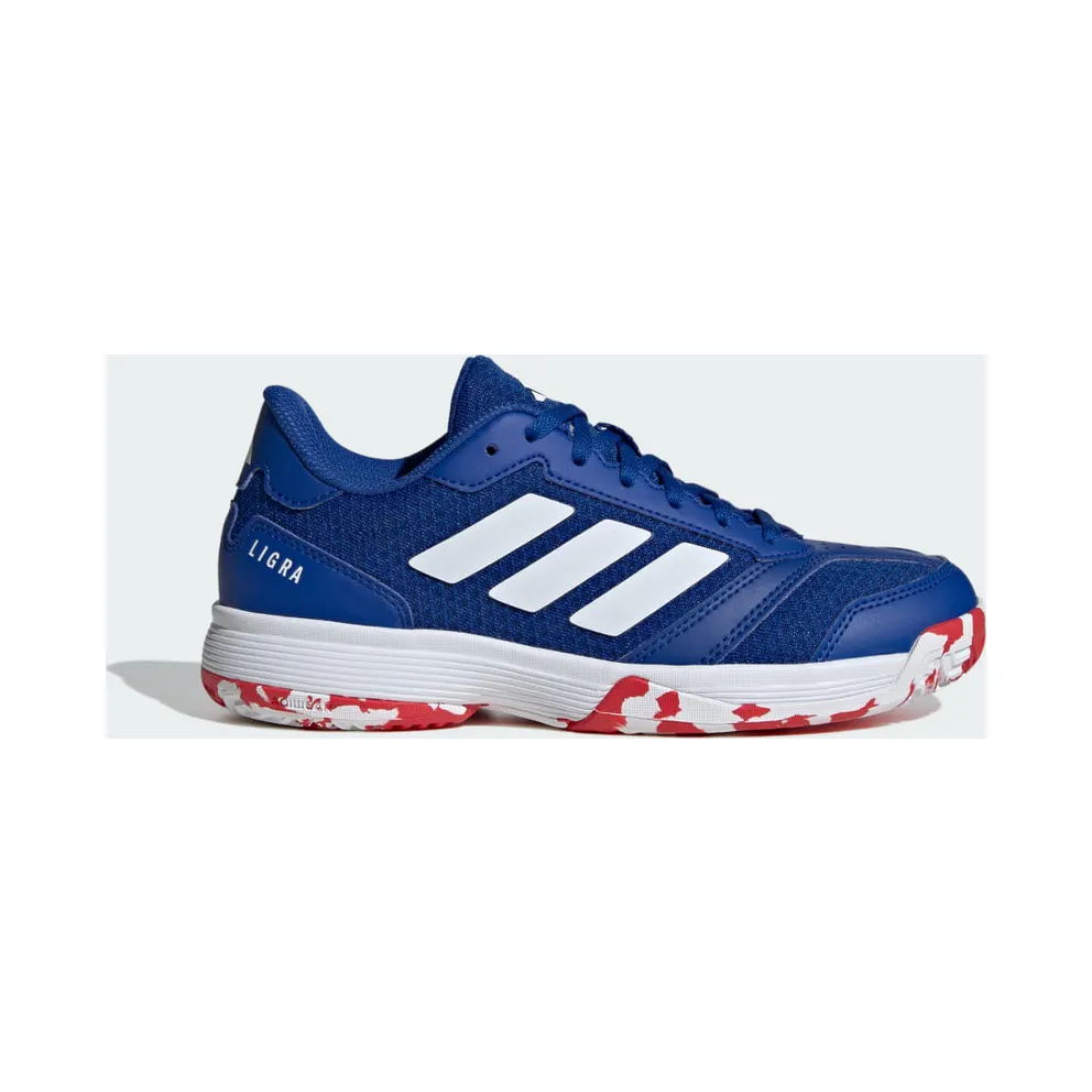 Adidas Ligra 8 Indoor Kids Royal Blue / Cloud White / Pure Ruby (IH8245)