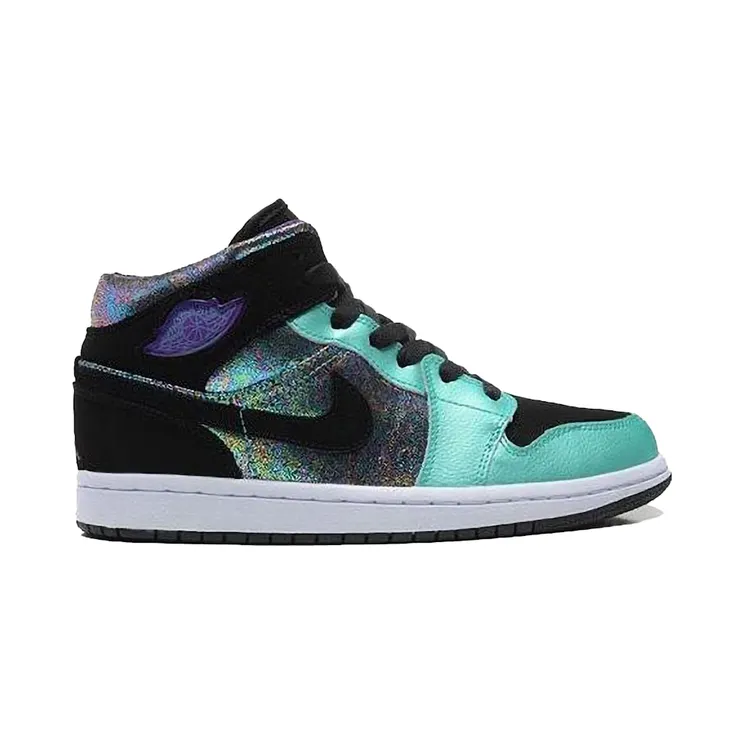 Jordan 1 Mid Atomic Teal Ultraviolet (555112-309)