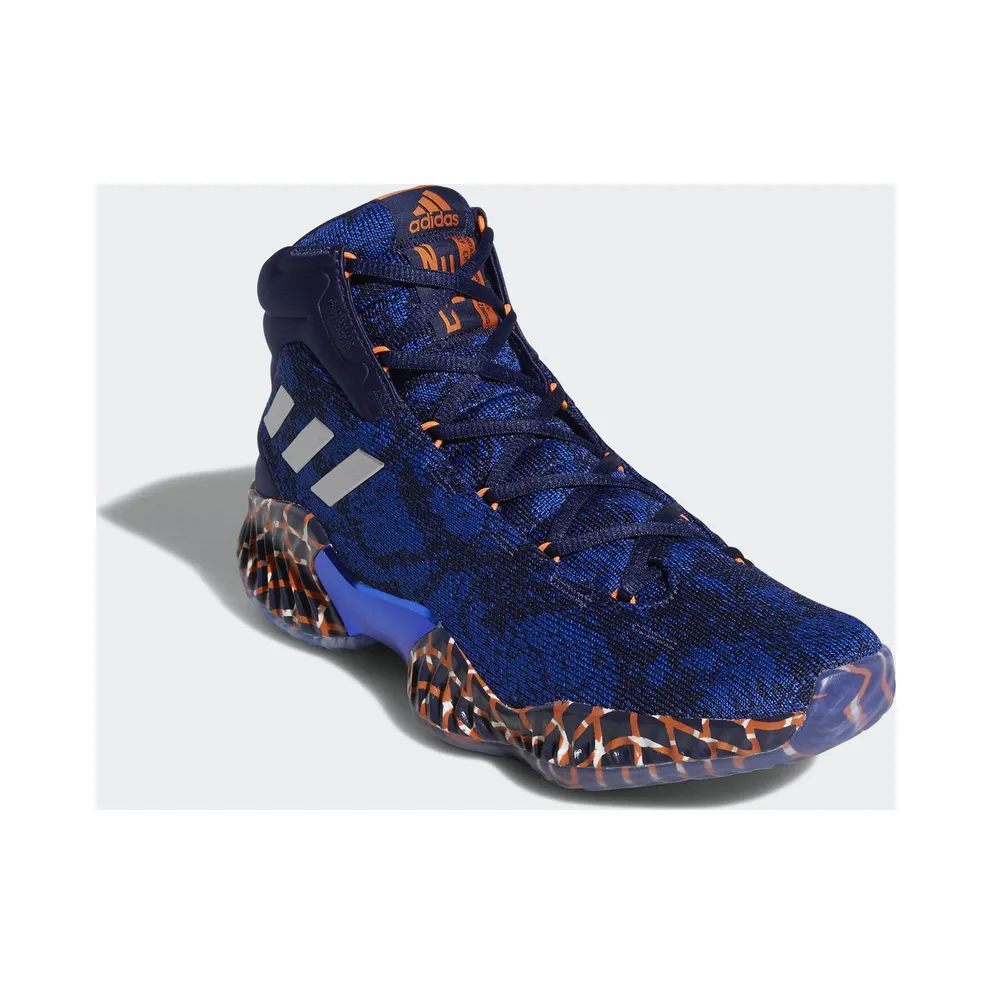 adidas Pro Bounce 2018 Kristaps Porzingis Unicorn Blue/Hi-Res Orange/Off White (F36936)