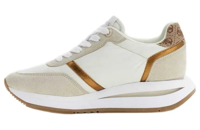 Guess sneaker White / Sand (FLPEAGELE12-WHISA)