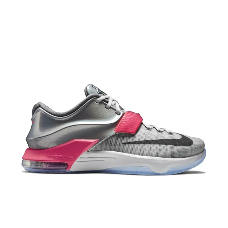 Nike KD 7 All-Star Pure Platinum/Multi-Color-Black (742548-090)