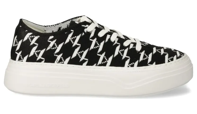 Karl Lagerfeld Sneakers mit Logo-Print – Schwarz (KL63421)