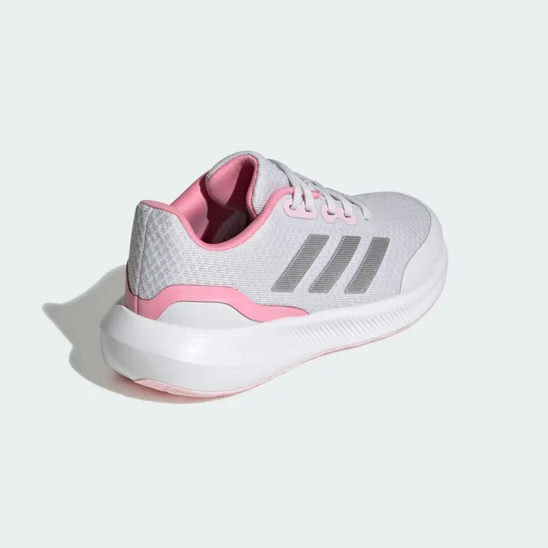 Adidas RunFalcon 3 Lace Dash Grey / Silver Metallic / Bliss Pink (IG7281)