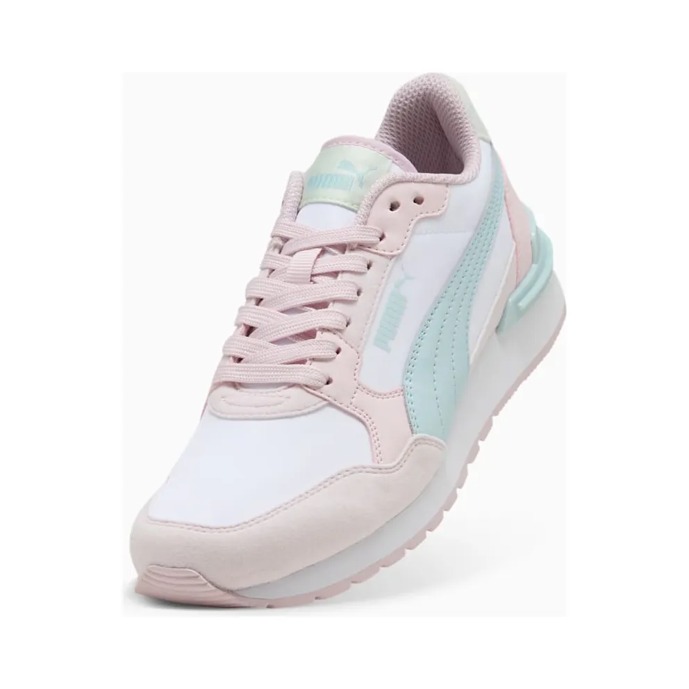Puma ST Runner Puma White / Aqua Glow / Powder Pink / Sage Glow (399739-21)