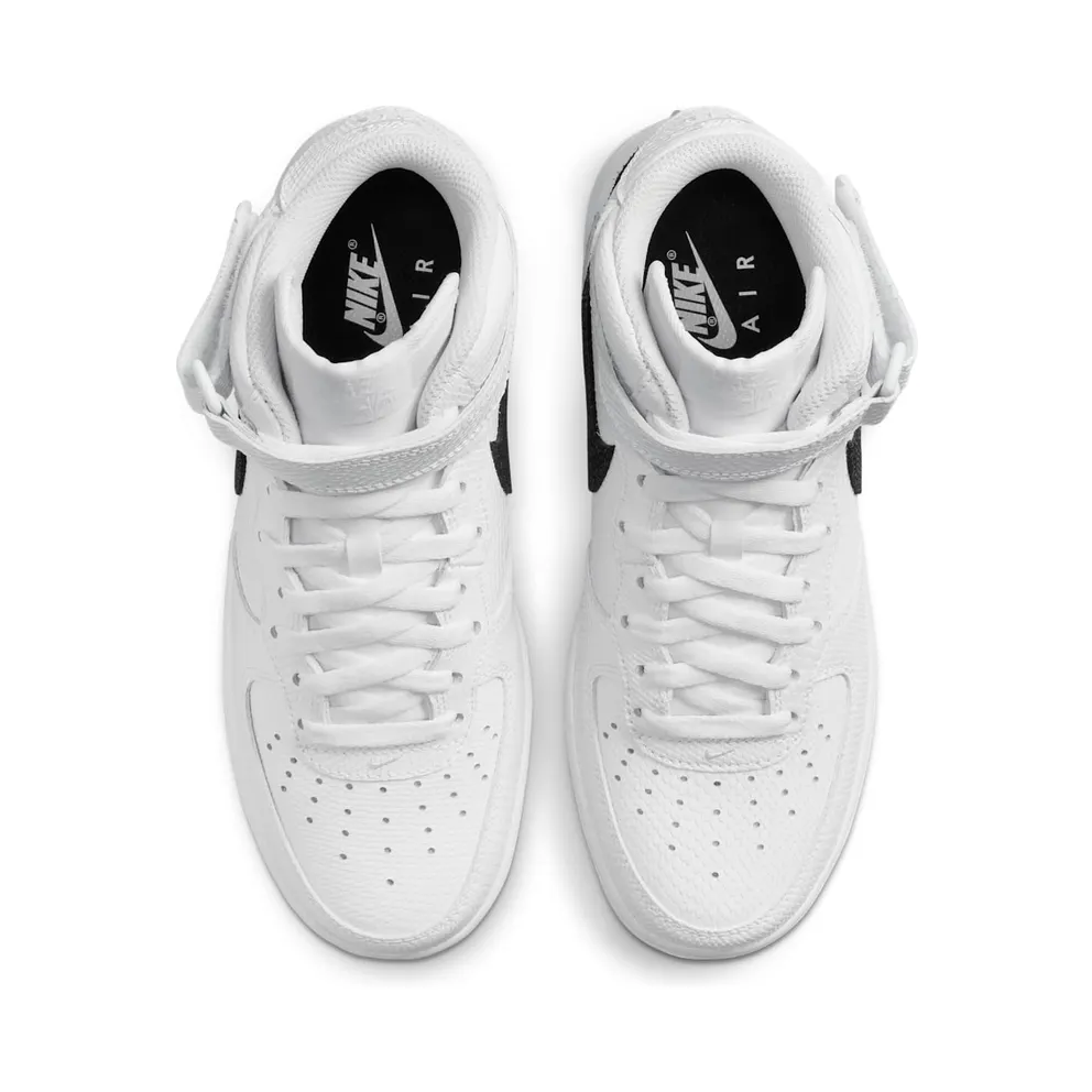 Nike Air Force 1 Mid ’07 Snakeskin White Black (DZ5211-100)