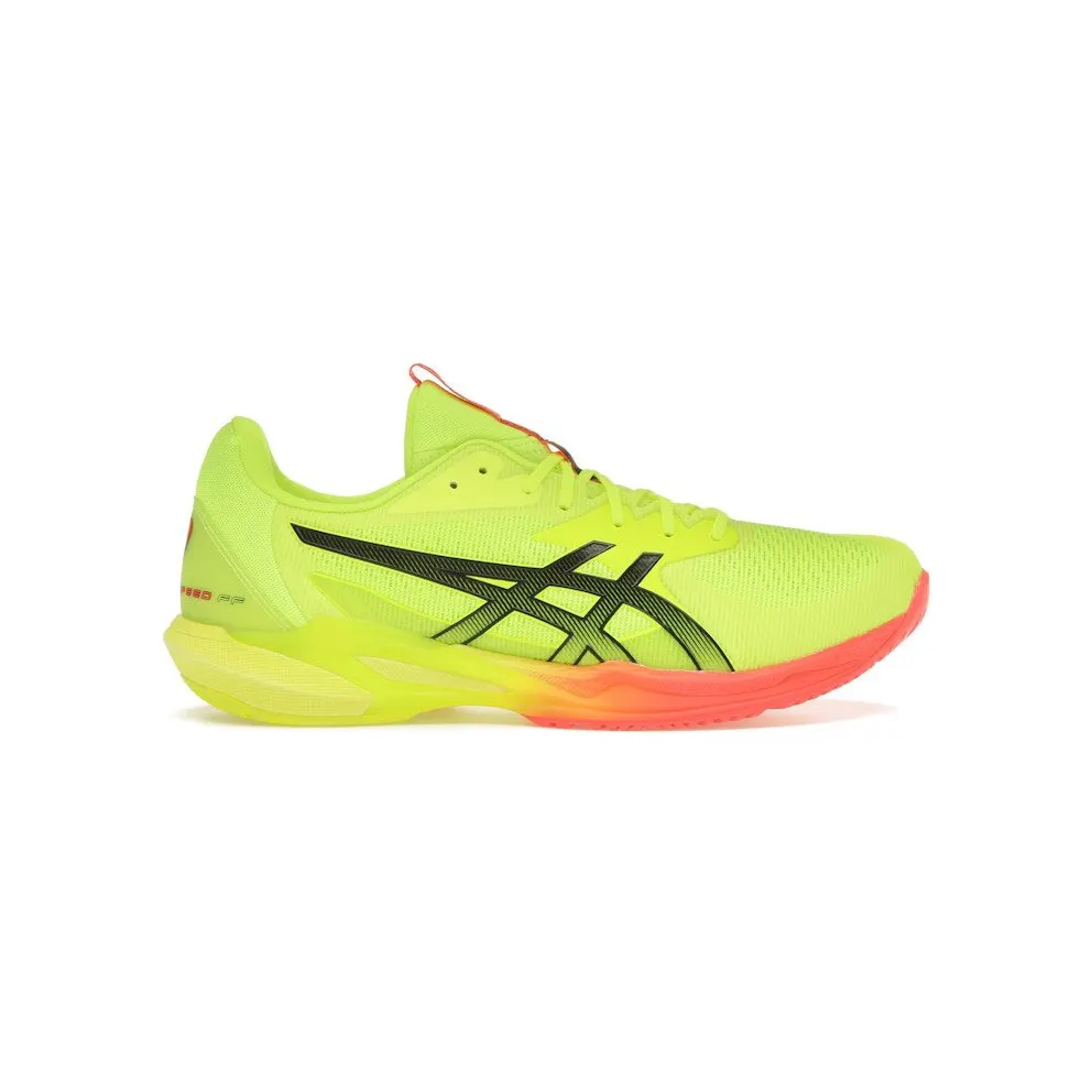 ASICS Solution Speed FF 3 Paris Safety Yellow Black (1042A275-750)