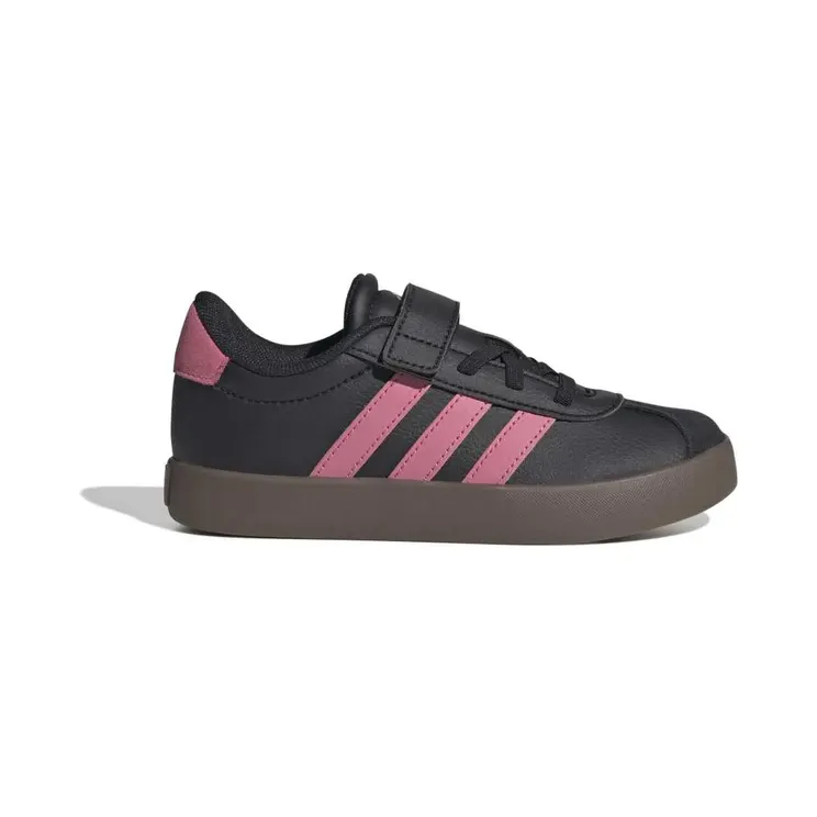 Adidas Court Core Black / Pink Fusion / Gum 5 (KK4551)