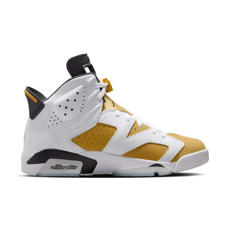 Air Jordan 6 Retro White/Black/Yellow Ochre (CT8529-170)