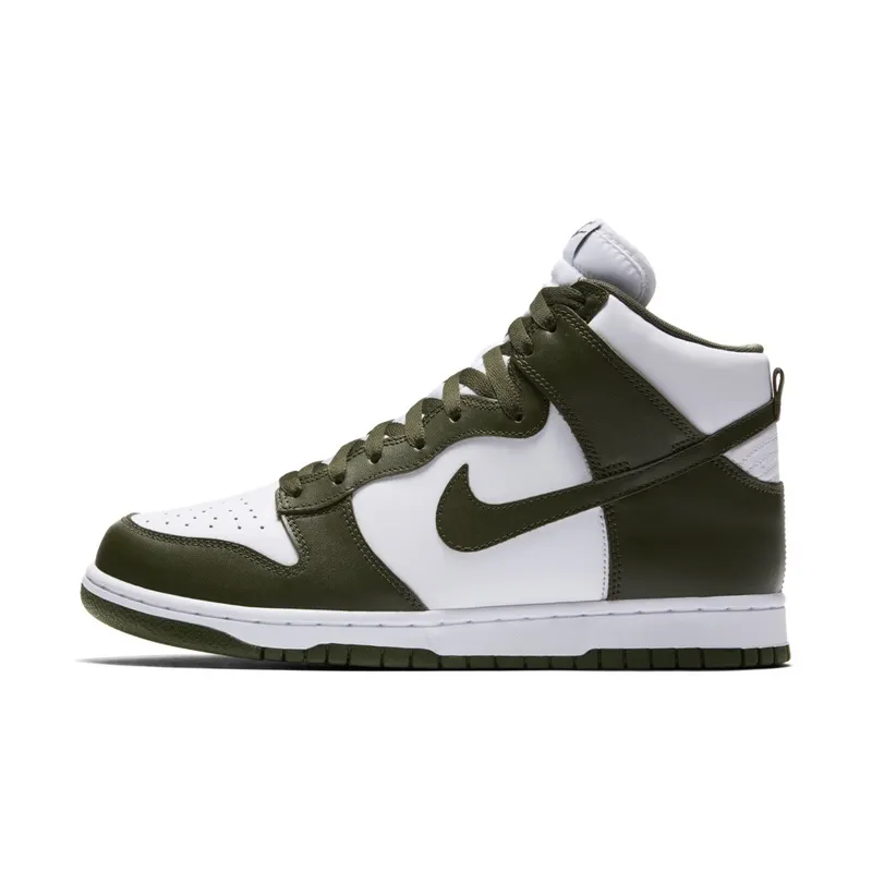 Nike Dunk High Retro Cargo Khaki Cargo Khaki/Cargo Khaki-White (846813-300)