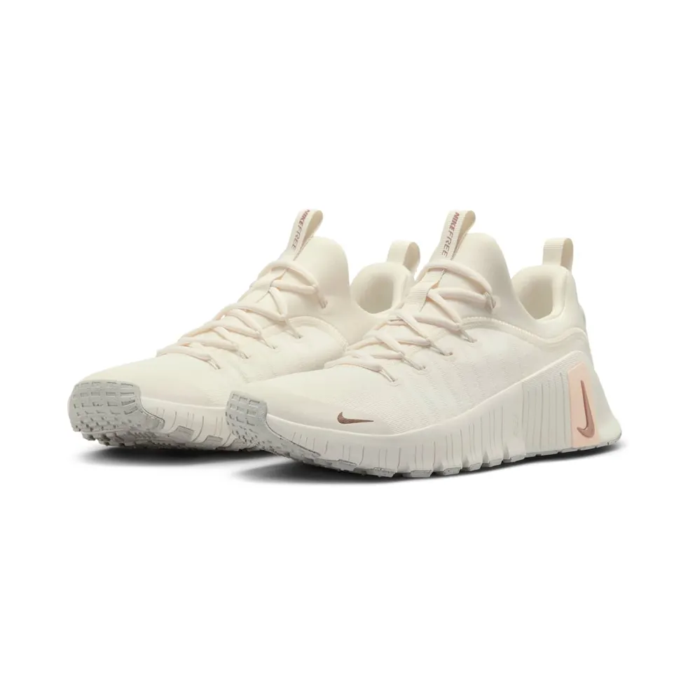 Nike Free Metcon 6 “Pale Ivory / Guava Ice / Sail / Metallic Red Bronze” (FJ7126-100)