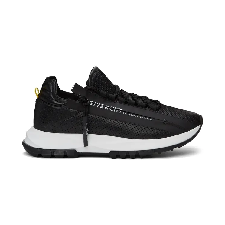 Givenchy White Spectre Zip Low Sneakers (BH003MH0NJ)