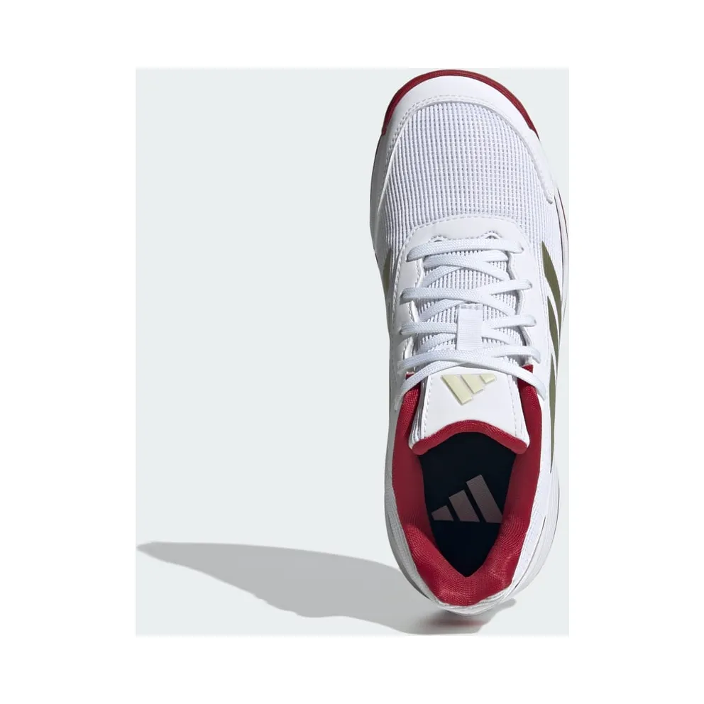 Adidas Crazyquick Kids Padel Cloud White / Ice Gold Met. / Cloud White (JQ9274)