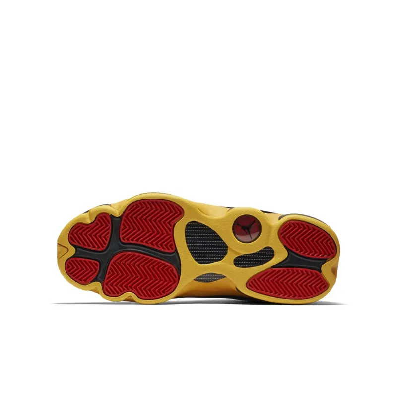 Jordan 13 Retro Carmelo Anthony Class Of 2002 (GS) Black/University Red-University Gold (884129-035)