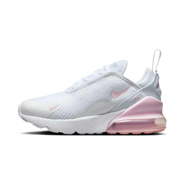 Nike Air Max 270 “White / Light Smoke Grey / Pink Foam” (AO2372-122)