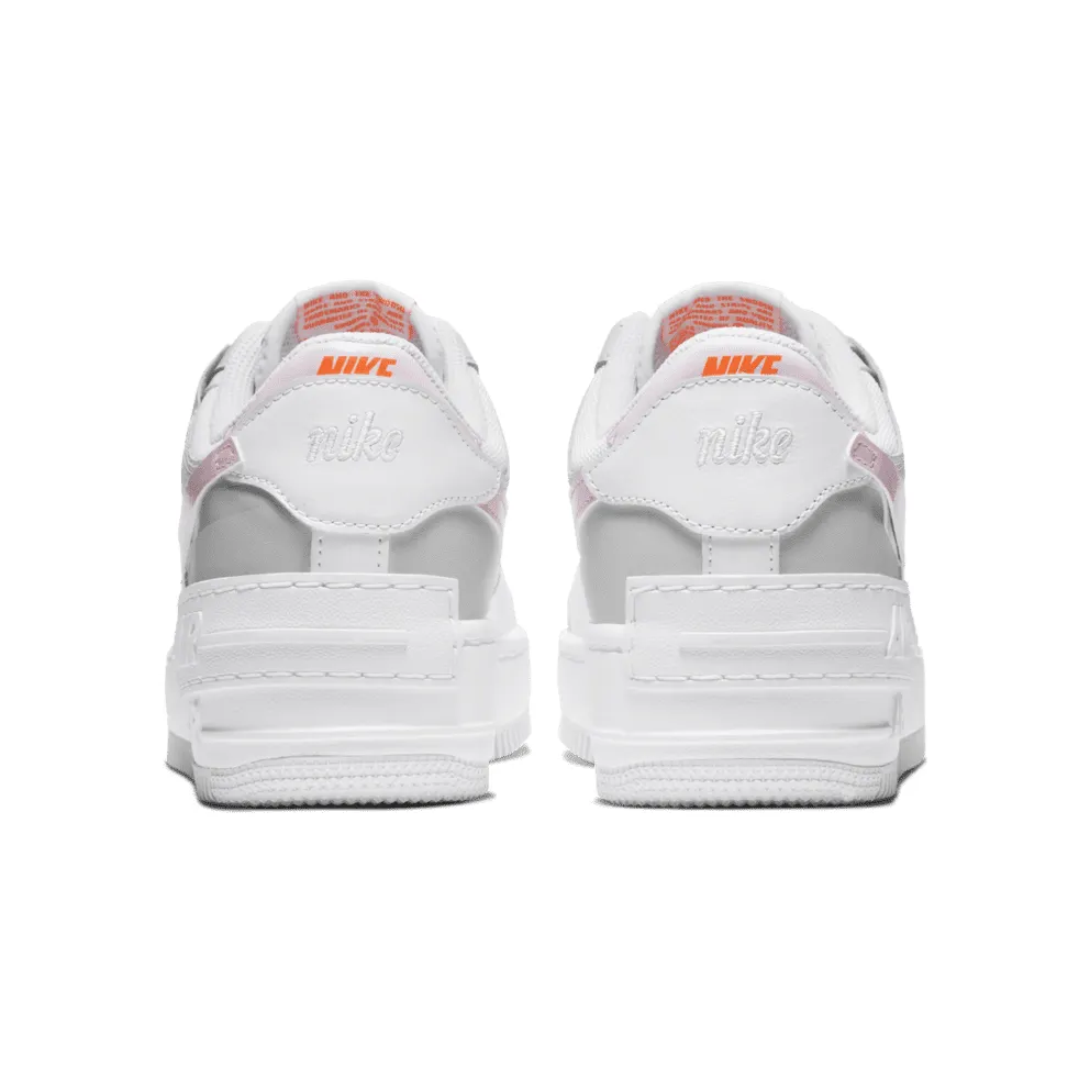 Nike Air Force 1 Shadow Photon Dust Pink Foam (W) White/Total Orange-Photon Dust-Pink Foam (CZ0370-100)