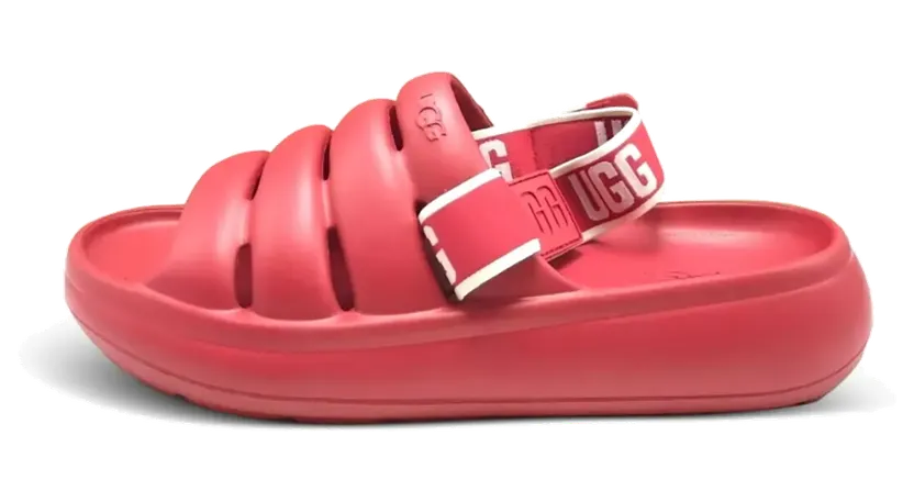 Ugg Sport Yeah Slides “Red” (1126811-SBR)