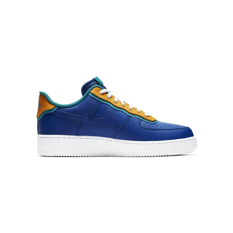Nike Air Force 1 Low Layered Indigo Force Indigo Force/Indigo Force-Canyon Gold-Spirit Teal-White (AO2439-401)