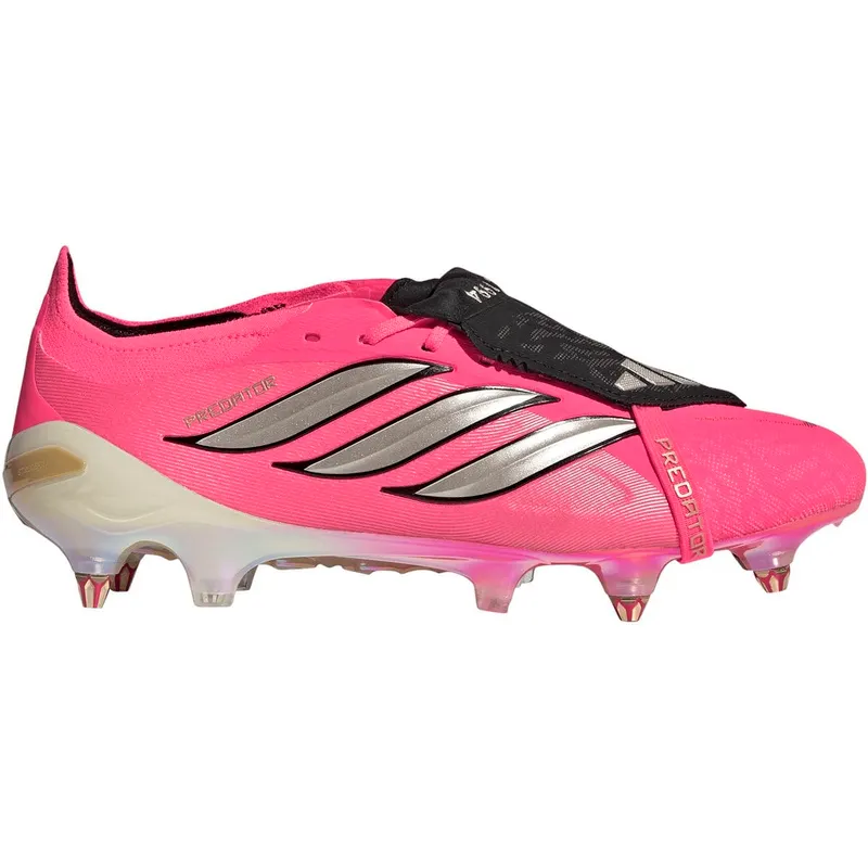 Adidas Predator Elite Fold-Over Tongue SG Cleats, Pink (HP9968)