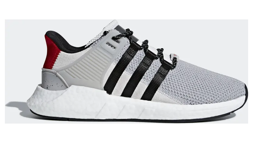 Adidas EQT Support 93/17 ‘Grey Black Scarlet’ Grey Two/Core Black/Scarlet (CQ2397)