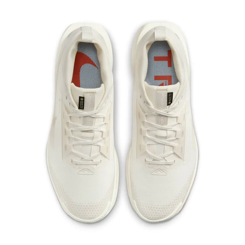 Nike React Pegasus Trail 5 “Gore Tex – Sail / Red” (FQ0908-100)