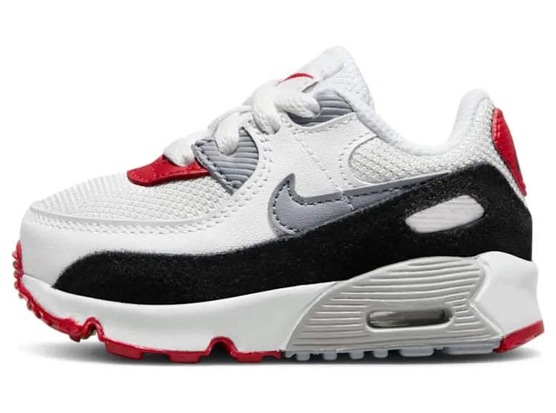 Nike Air Max 90 LTR “Photon Dust / Varsity Red / White / Particle Grey” (CD6868-019)