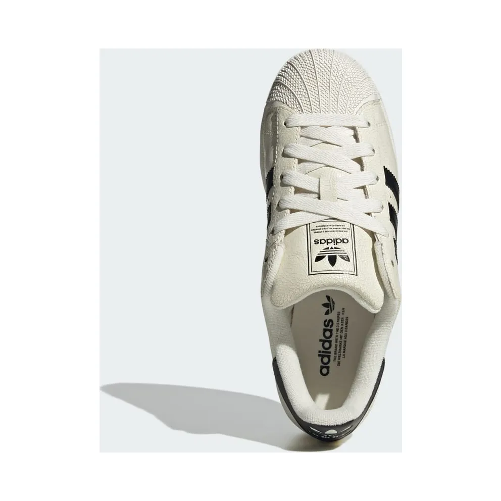 Adidas SUPERSTAR II Shoes Off White / Core Black / Off White (JS4013)