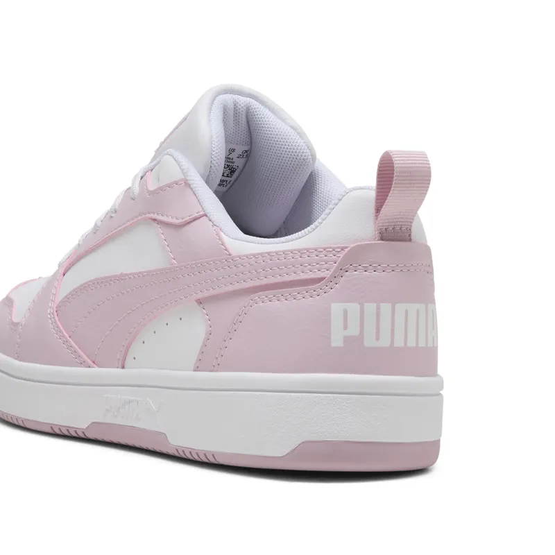 Puma Rebound V6 Low “Puma White / Rose Mauve” (392328_40)