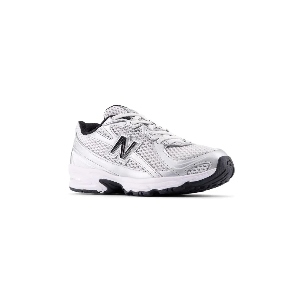 New Balance 740 Bungee Lace PS “Silver Metallic Black” (PZ740NW)