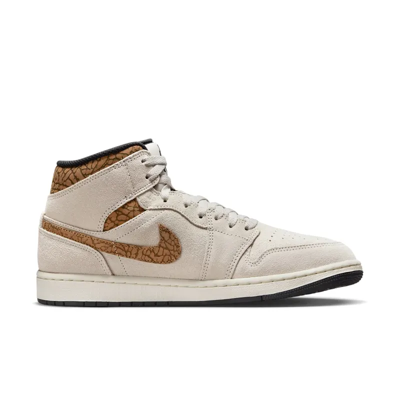 Jordan 1 Mid SE “Brown Elephant” (DZ4129-102)