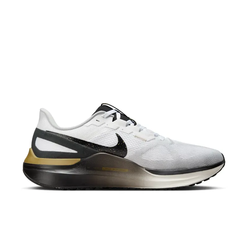 Nike Structure 25 White Metallic Gold Light Smoke Grey Black (HQ3660-100)